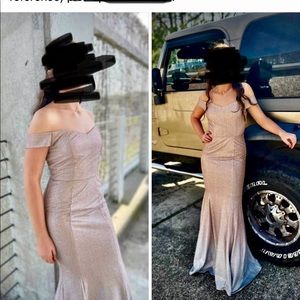 only worn once it gold but Fade into a white silver